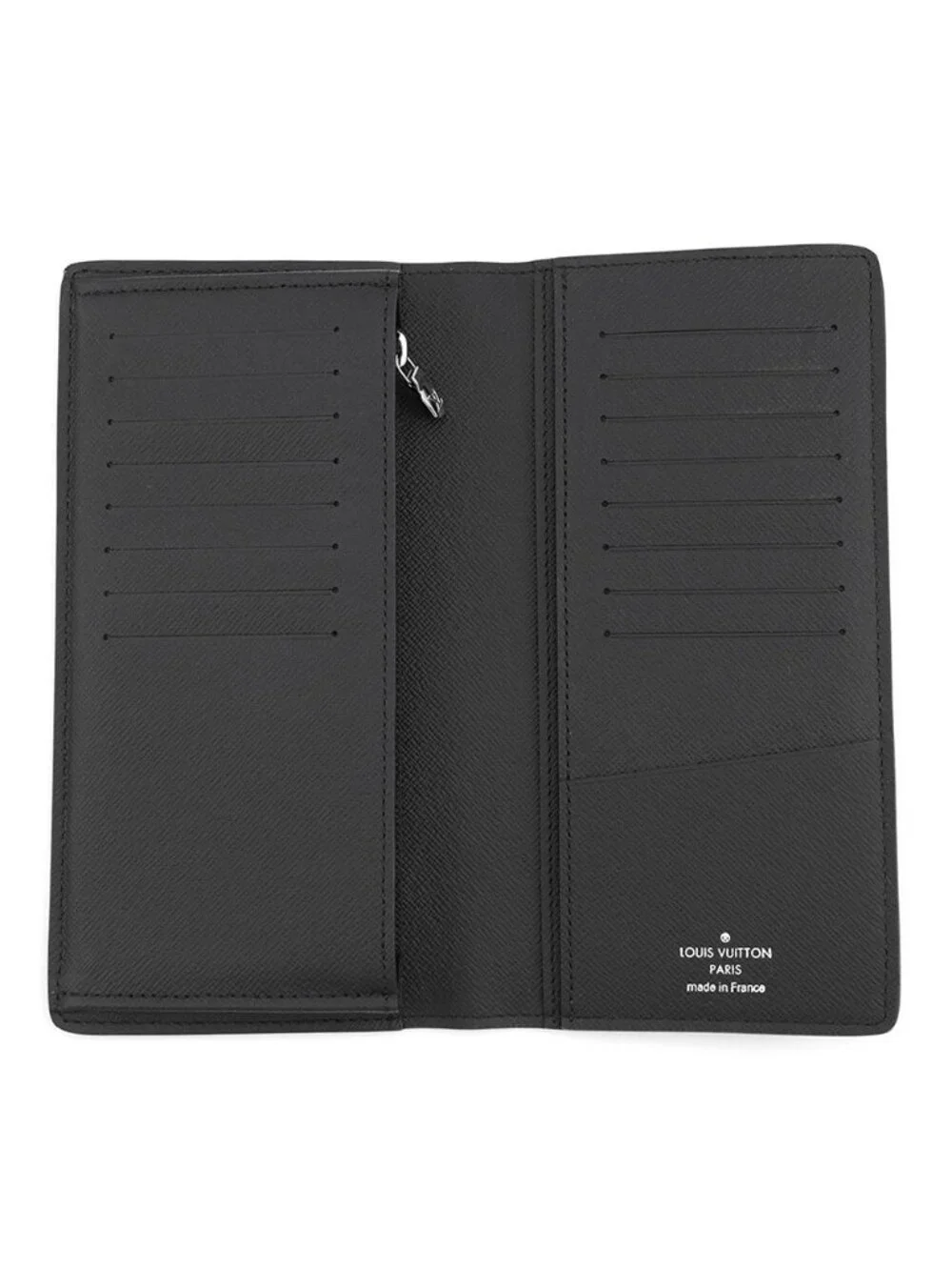 Louis Vuitton Wallet Monogram Eclipse Portefeuille Brazza Black